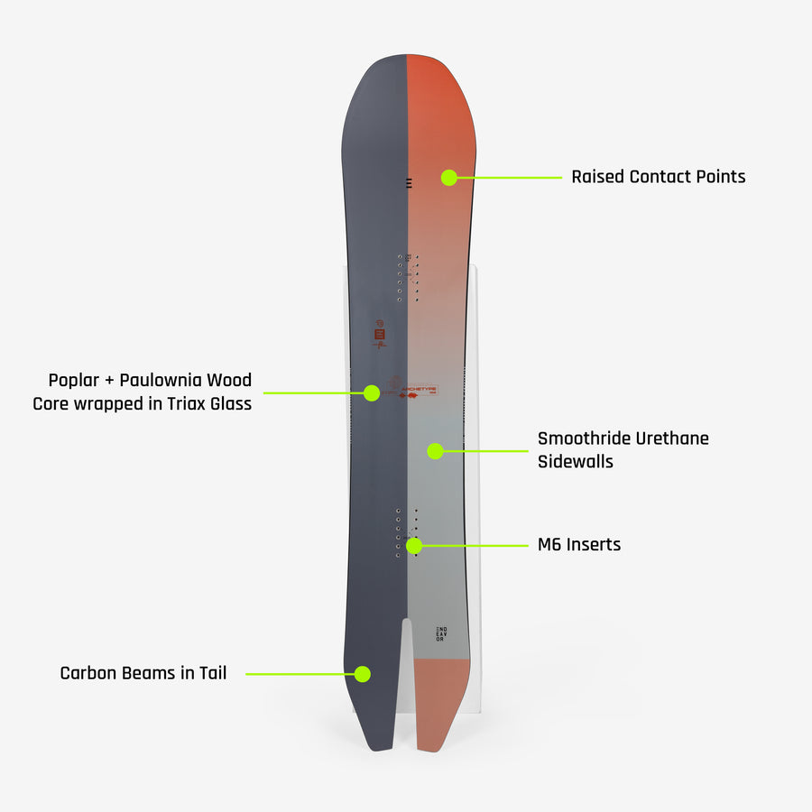 Endeavor Archetype QSL Snowboard