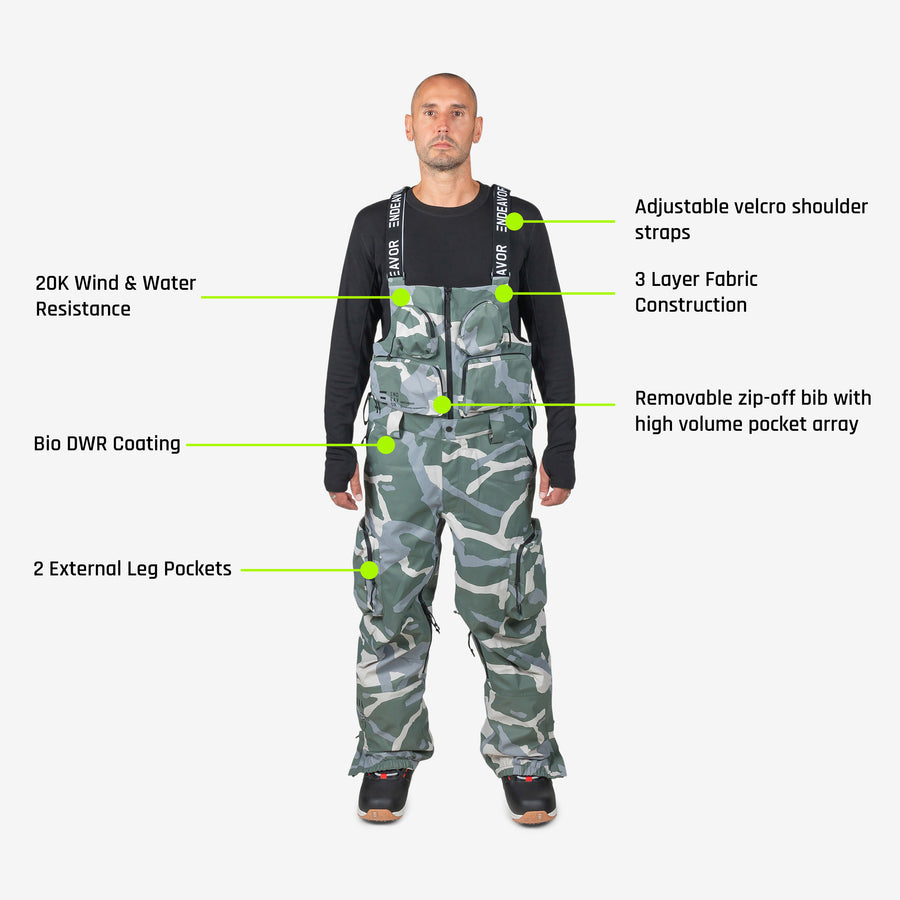 Endeavor 3L Scout Removable Bib Pant